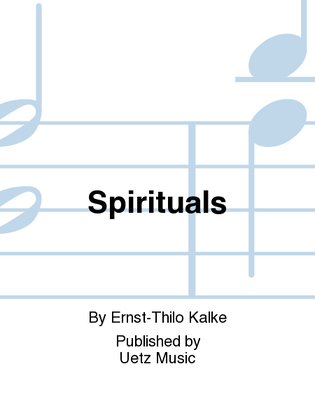 Book cover for Spirituals