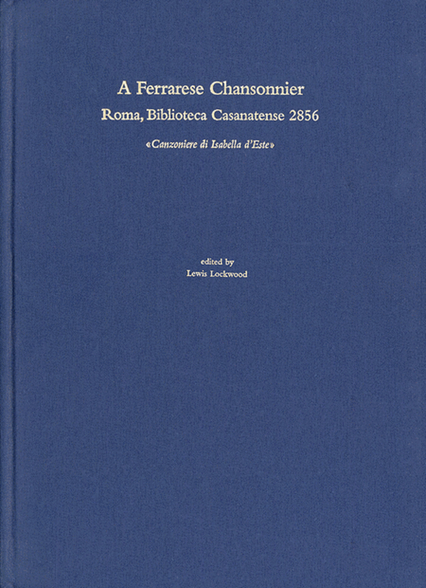 Ferrarese Chansonnier (A)