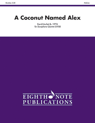 Book cover for A Coconut Named Alex