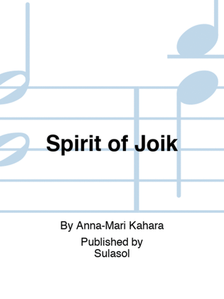 Book cover for Spirit of Joik