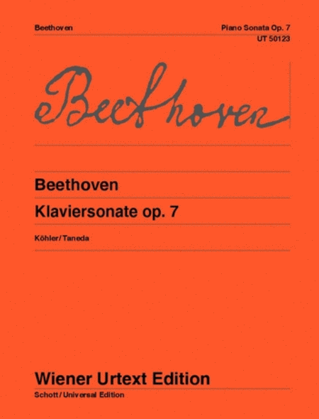 Beethoven : Piano Sonata in E flat major, op. 7 (Grande Sonata)