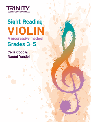 Book cover for Sight Reading Violin: Grades 3-5