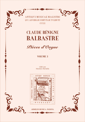 Book cover for Pièces d'Orgue vol. 3