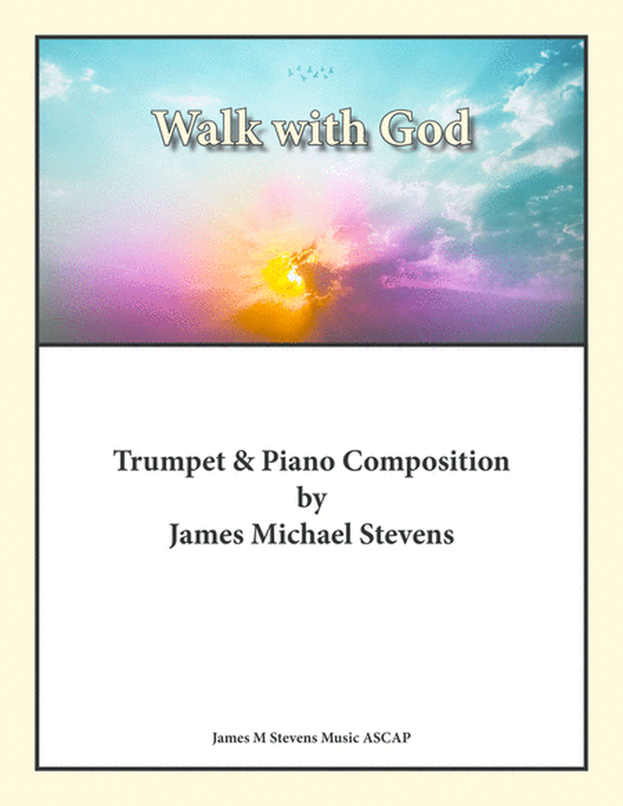 Walk with God - Trumpet & Piano image number null