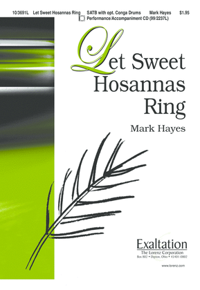 Book cover for Let Sweet Hosannas Ring