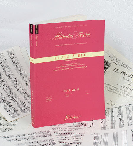 Methods and Treatises Recorder - Volume 2 - Europe