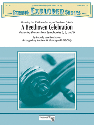 Book cover for A Beethoven Celebration