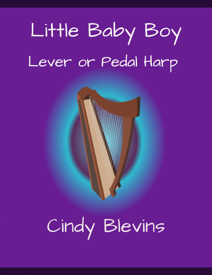 Little Baby Boy, original solo for Lever or Pedal Harp image number null