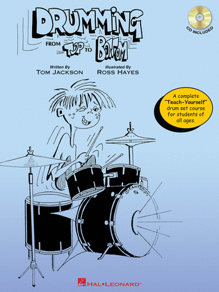 Book cover for Drumming from Top to Bottom