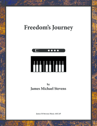 Book cover for Freedom's Journey - Flute & Piano