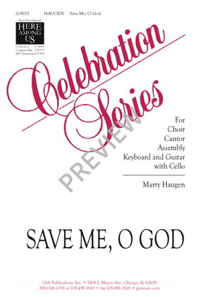 Book cover for Save Me, O God