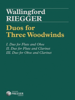 Book cover for Duos For 3 Woodwinds