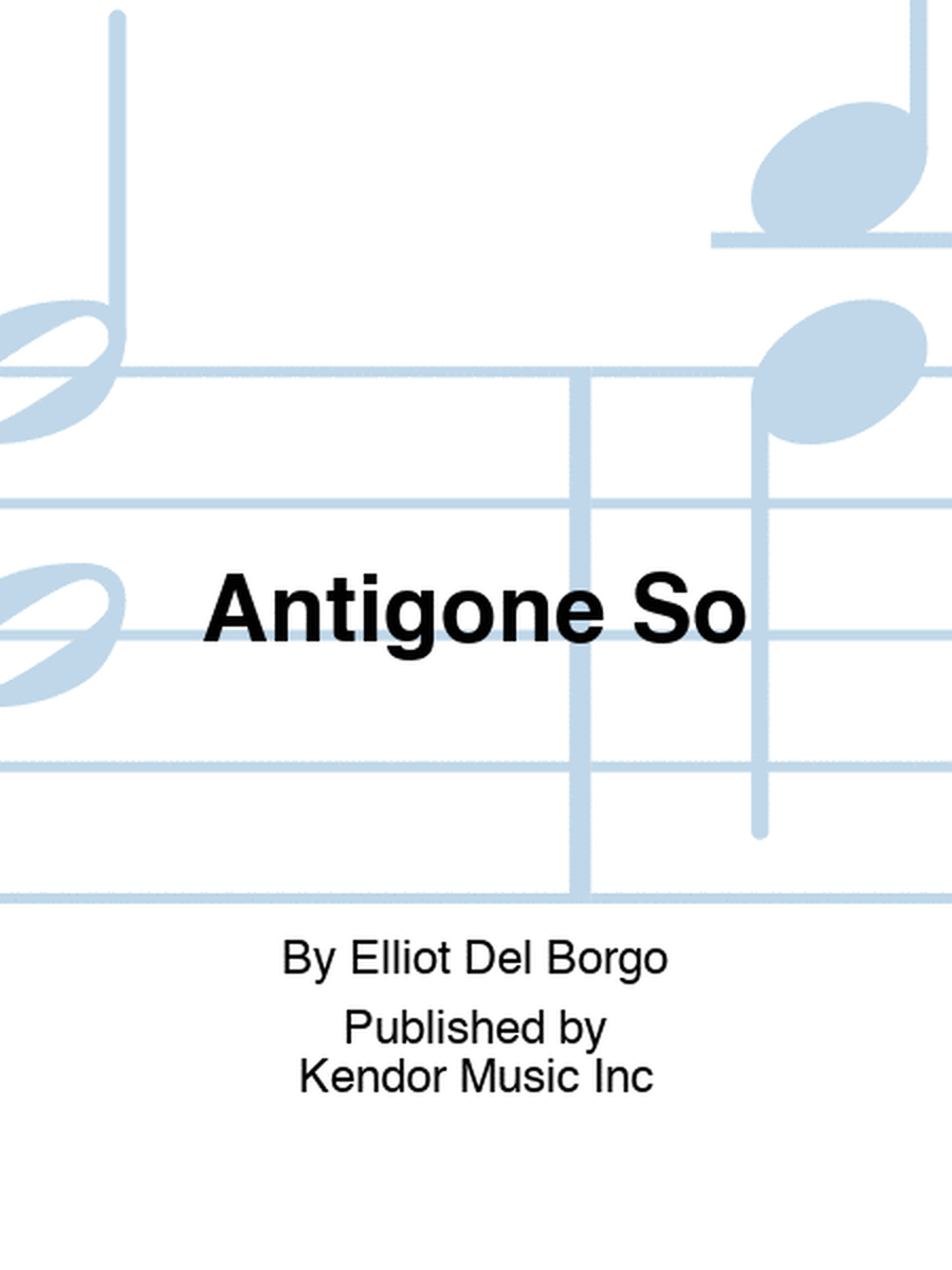 Antigone So