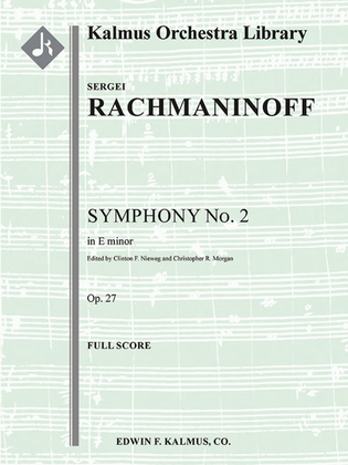 Symphony No. 2 in E minor, Op. 27