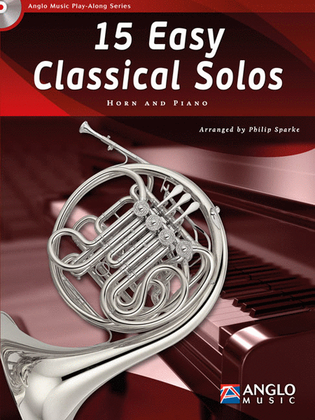 Book cover for 15 Easy Classical Solos