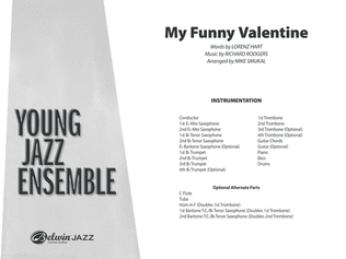 Book cover for My Funny Valentine: Score