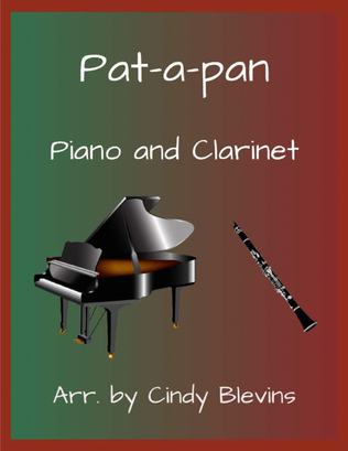Book cover for Pat-a-pan, for Piano and Clarinet