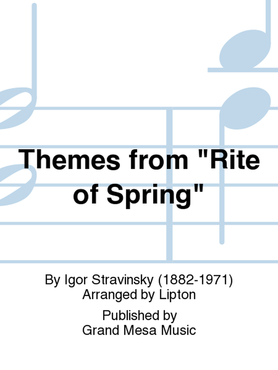 Themes from "Rite of Spring" image number null