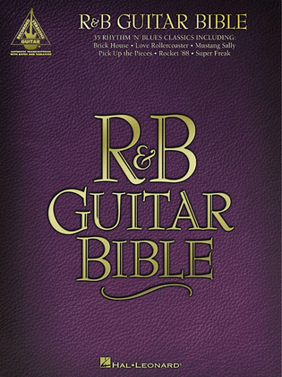 Book cover for R&B Guitar Bible