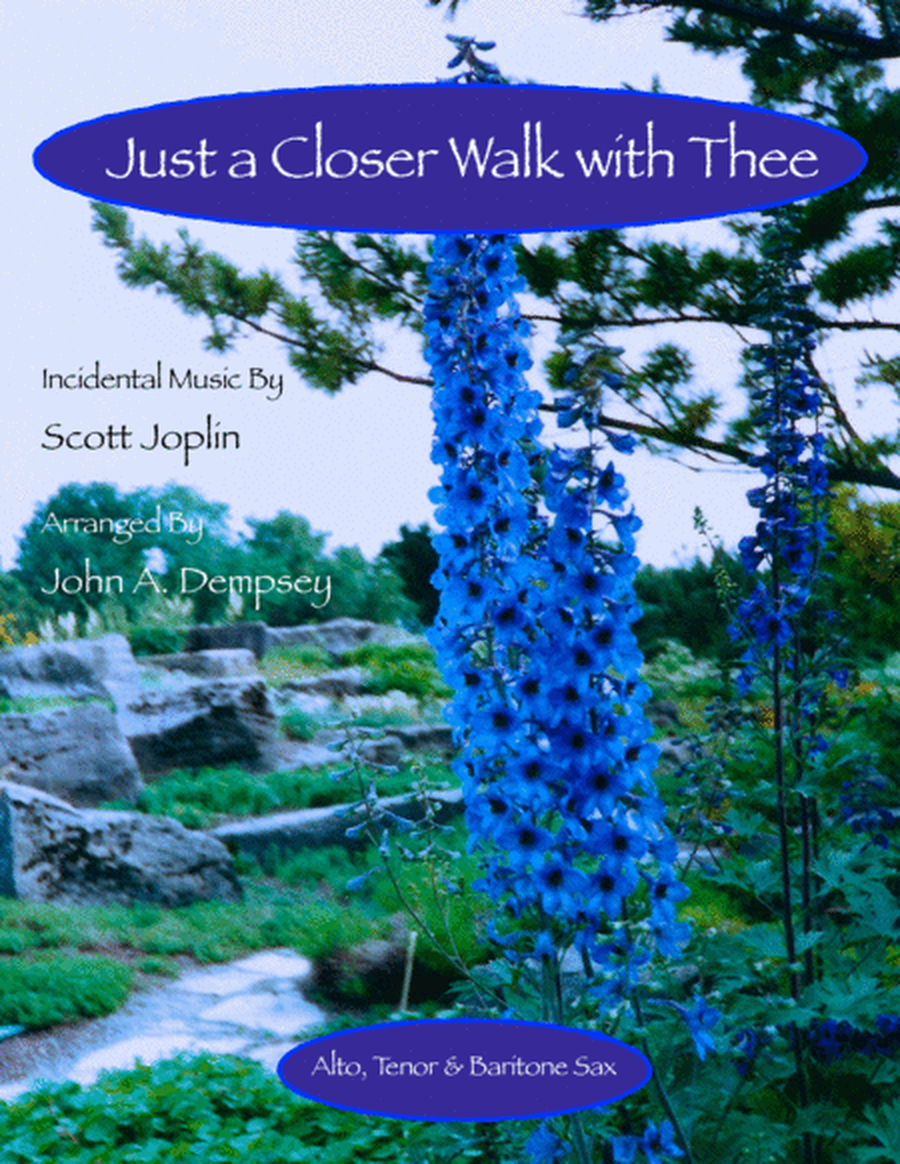 Just a Closer Walk with Thee (Sax Trio: ATB) image number null