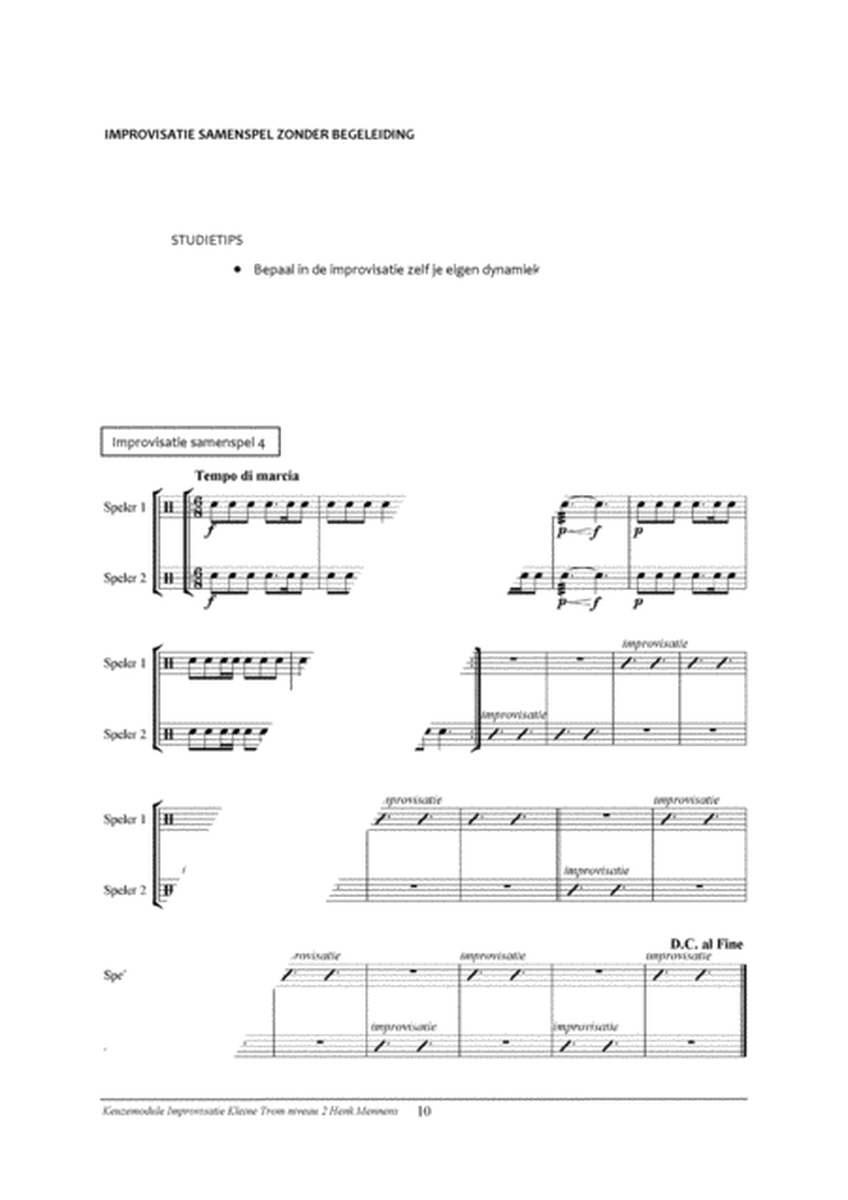 Percussion Modular: Improvisatie 2