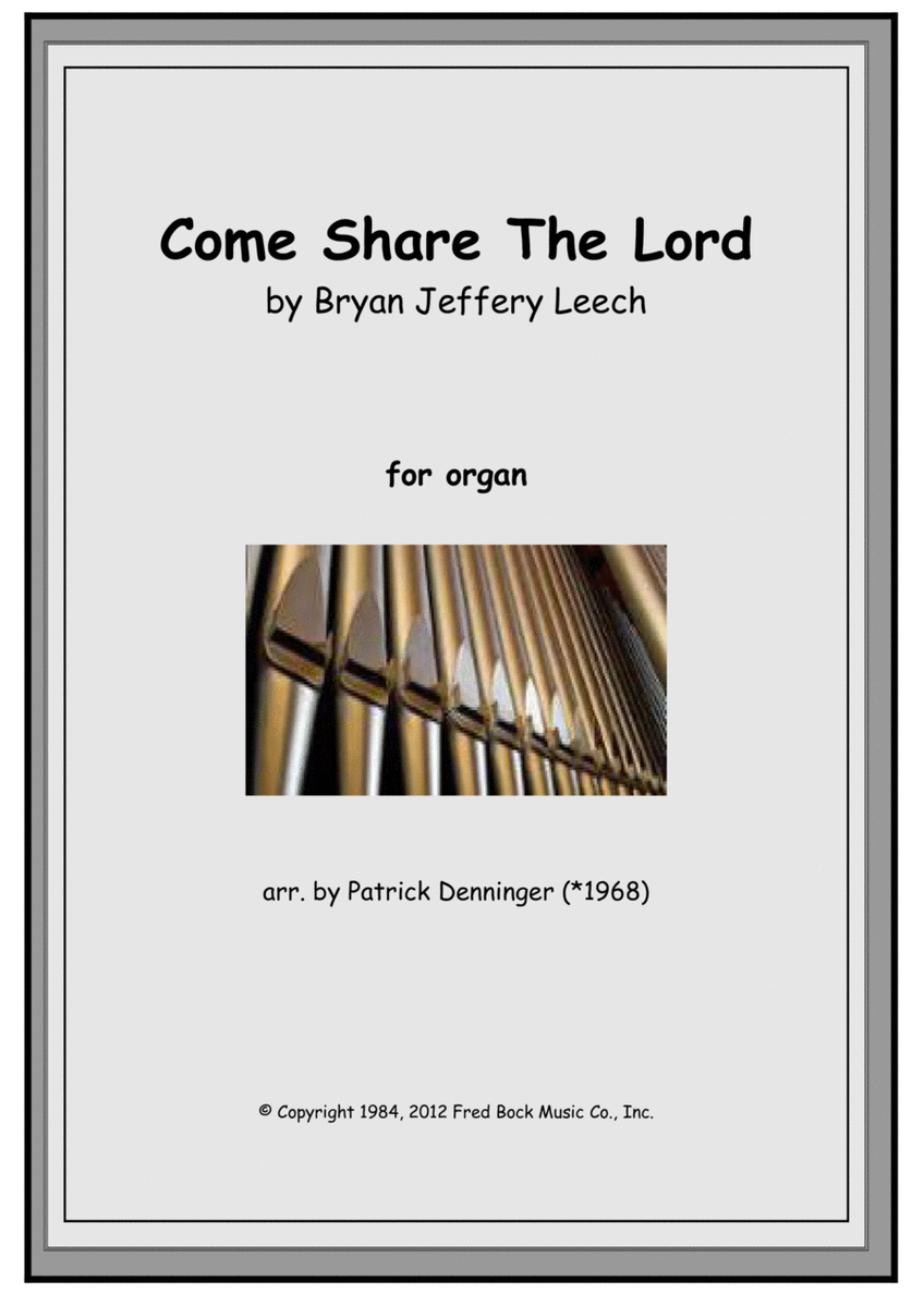 Come, Share The Lord image number null