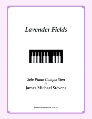 Book cover for Lavender Fields (Beautiful & Relaxing Piano)