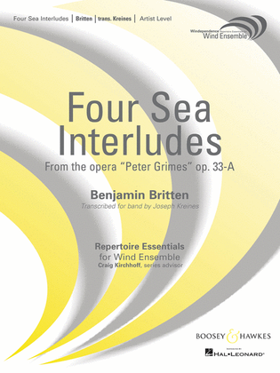 Book cover for Four Sea Interludes (from the opera “Peter Grimes”)