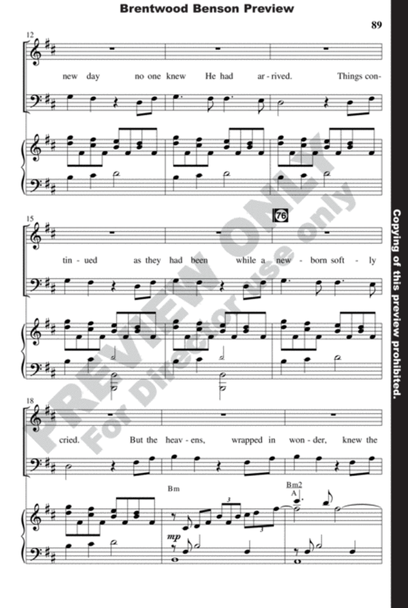 The Night Before Christmas (Choral Book) image number null