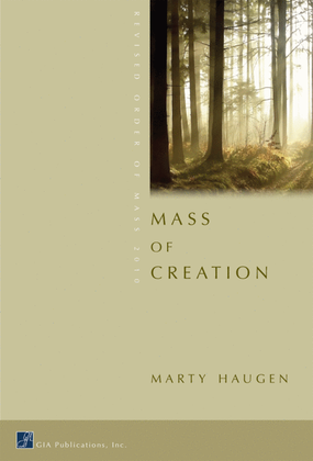 Book cover for Mass of Creation - Presider edition