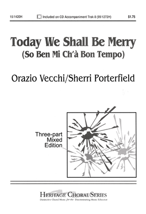 Book cover for Today We Shall Be Merry