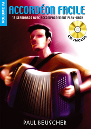 Book cover for Accordeon facile - Volume 2