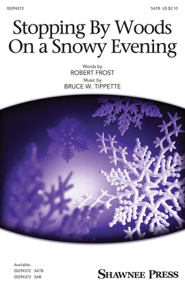 Book cover for Stopping by Woods on a Snowy Evening