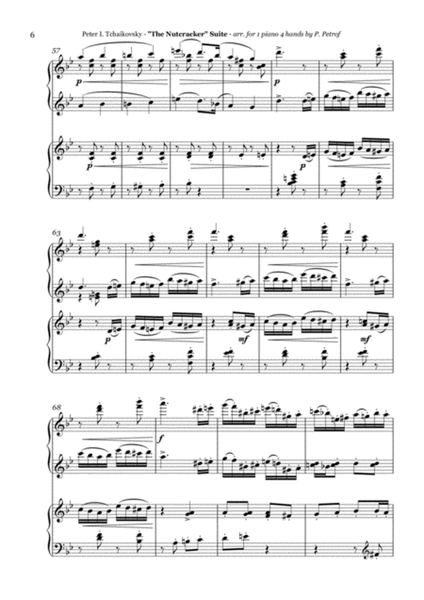 Tchaikovsky - The Nutcracker (suite), Op.71a - 1 piano 4 hands, score and parts image number null