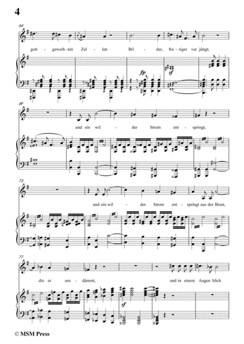 Schubert-Die Einsamkeit,in G Major,for Voice&Piano image number null
