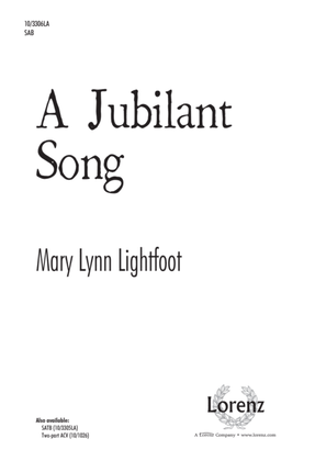 Book cover for A Jubilant Song