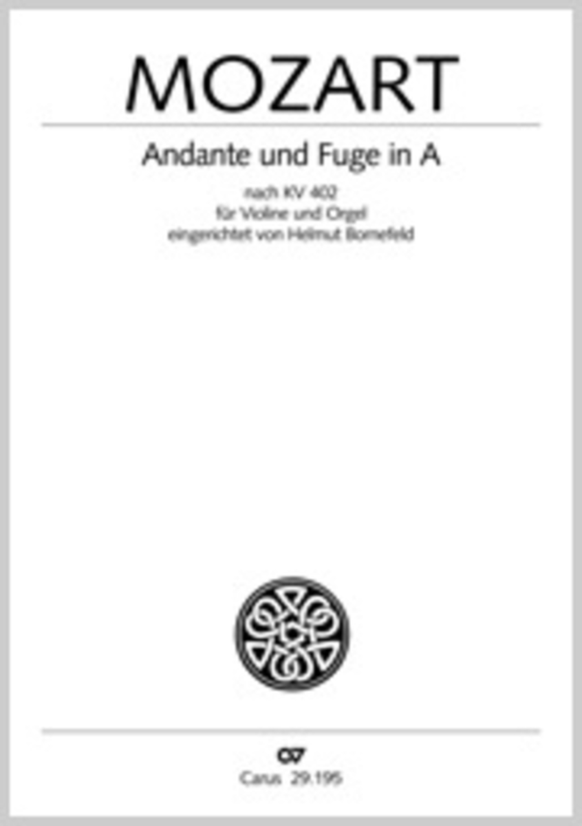 Andante und Fuge in A