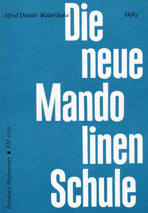 Book cover for Die Neue Mandolinenschule, Heft 3
