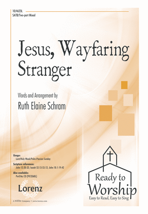 Book cover for Jesus, Wayfaring Stranger