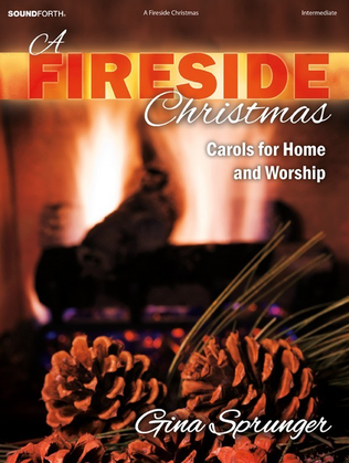 Book cover for A Fireside Christmas