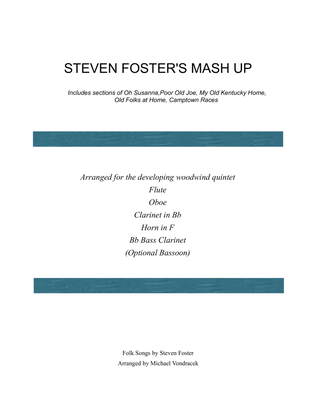Book cover for STEVEN FOSTER'S MASH UP
