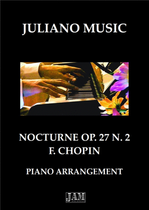 Book cover for NOCTURNE OP. 27 N. 2 - F. CHOPIN