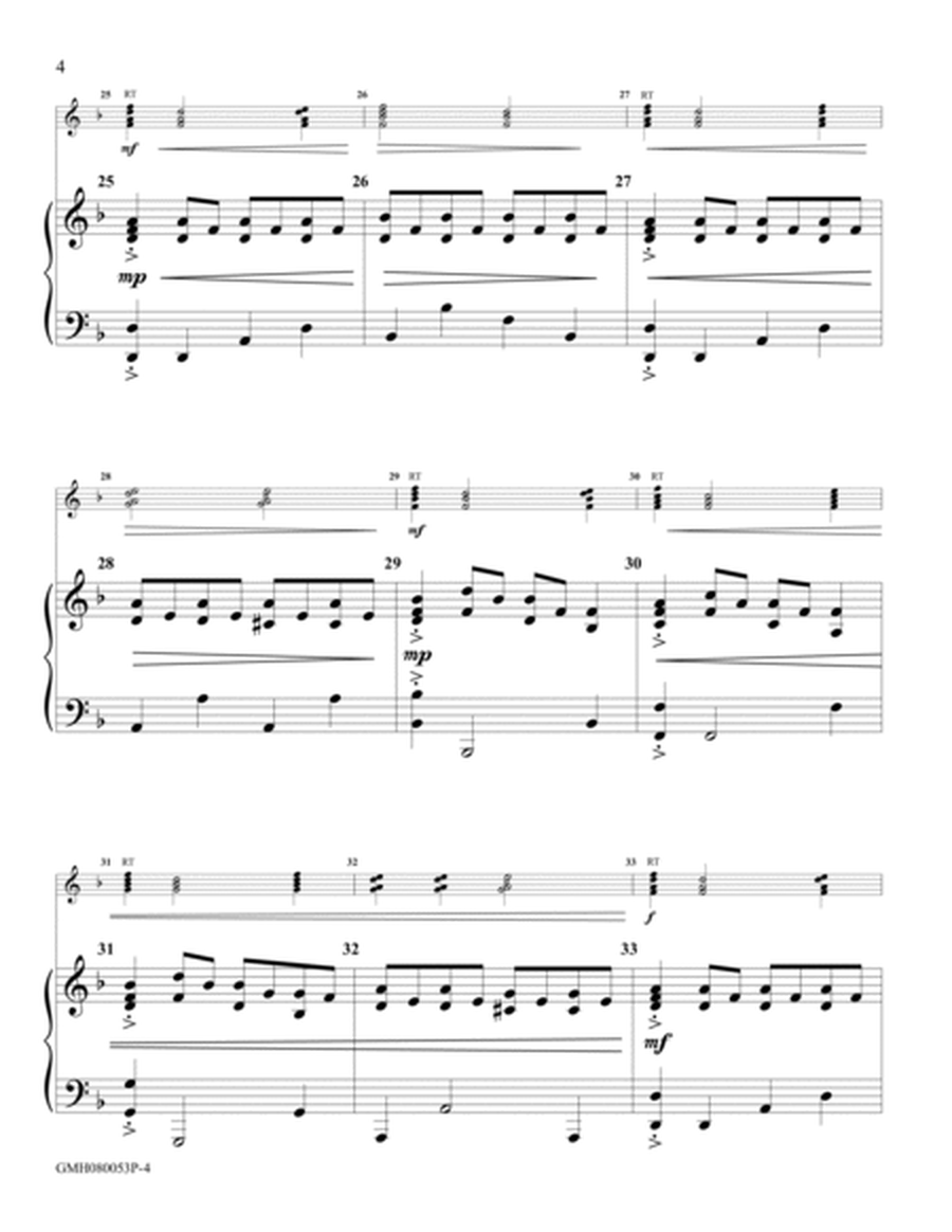 Ring in Triumph – piano accompaniment to 8 bell version image number null