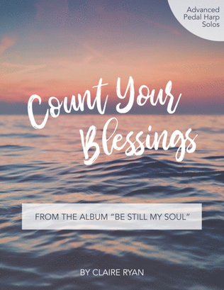 Book cover for Count Your Blessings - Pedal Harp Solo
