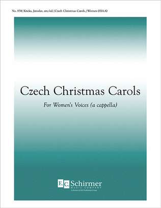 Book cover for Czech Christmas Carols