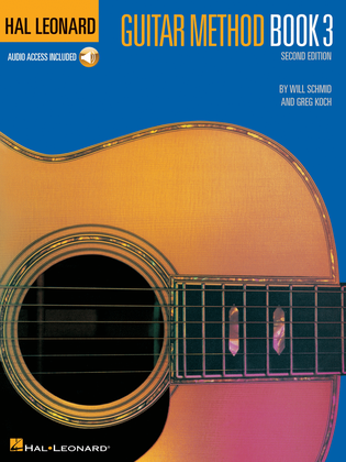 Book cover for Hal Leonard Guitar Method Book 3 – Second Edition