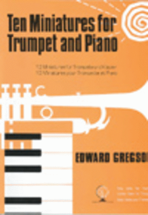 Book cover for Ten Miniatures for Trumpet