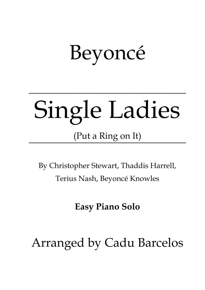 Single Ladies (put A Ring On It) image number null