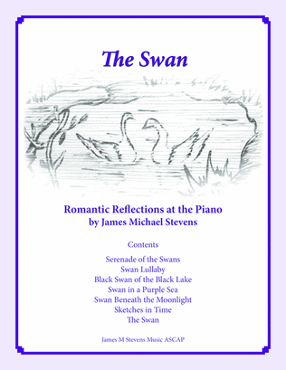 Book cover for The Swan - Romantic Reflections at the Piano