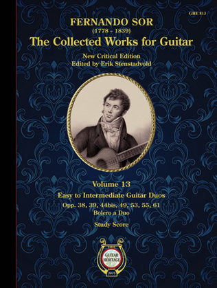 Book cover for Collected Works for Guitar Vol. 13 Vol. 13